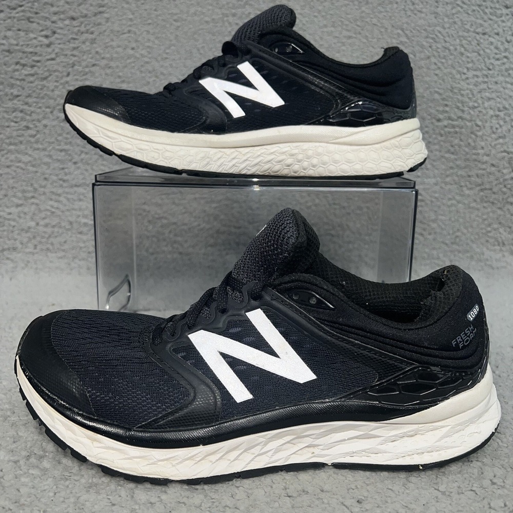 New Balance 1080 v8 Sneakers Women's Size 10 US/41.5 EU Black Gray Running Shoes